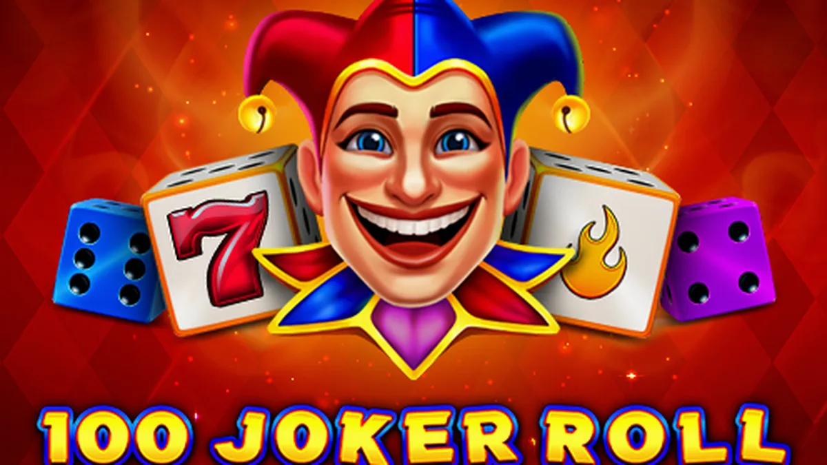 Tampilan layar mesin slot 100 Joker Roll dengan simbol klasik
